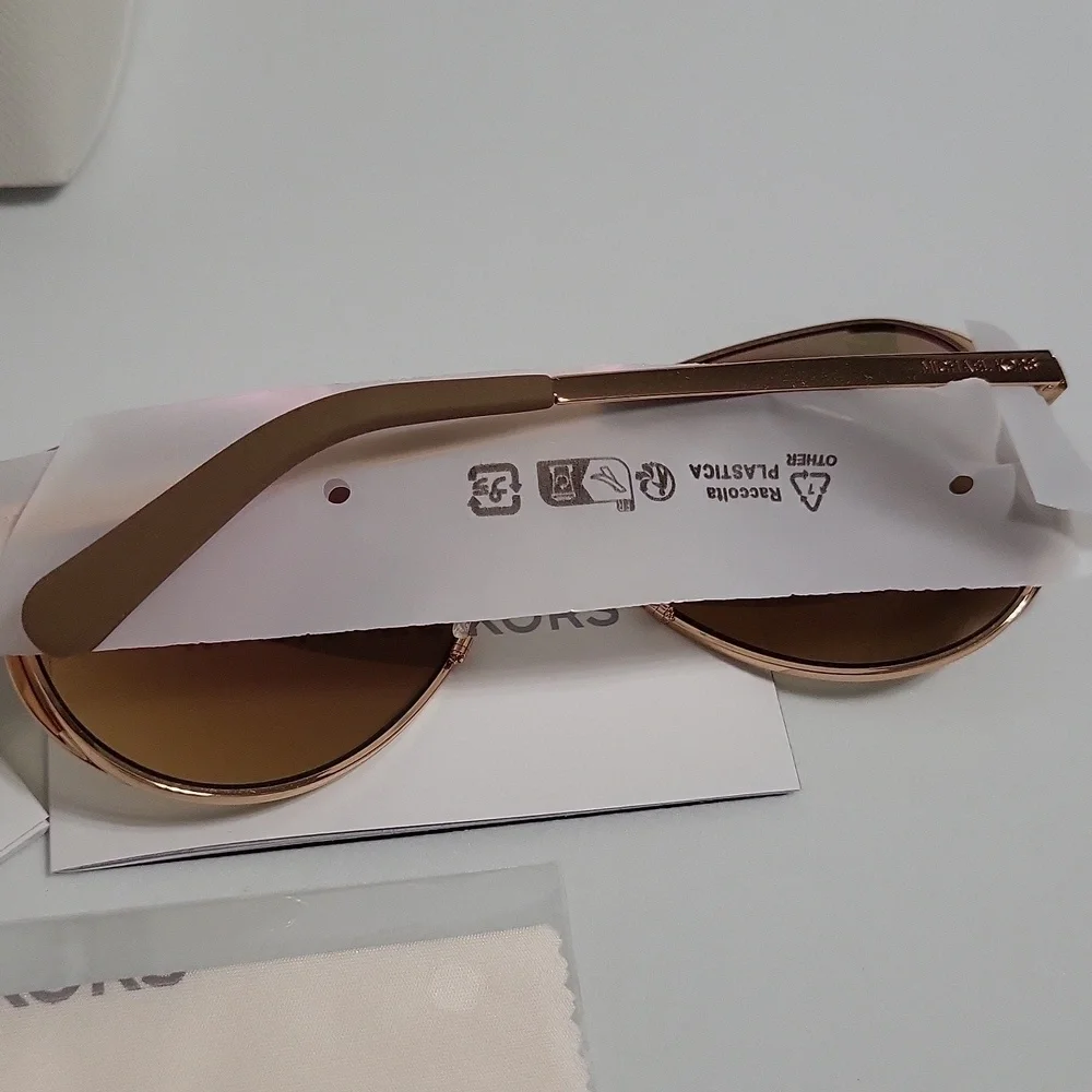 Michael Kors Rose Gold Womens Sunglasses